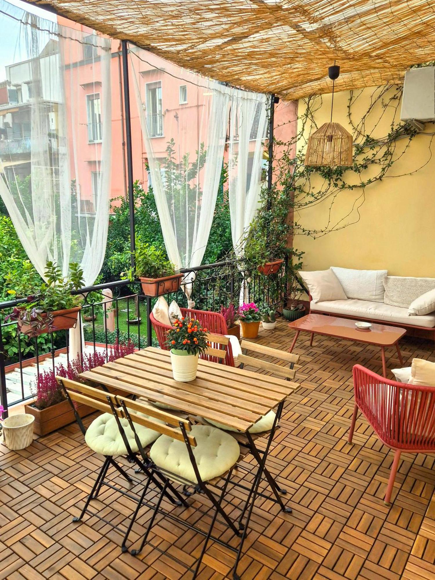 La Terrazza Al Museo Appartement Napels Buitenkant foto