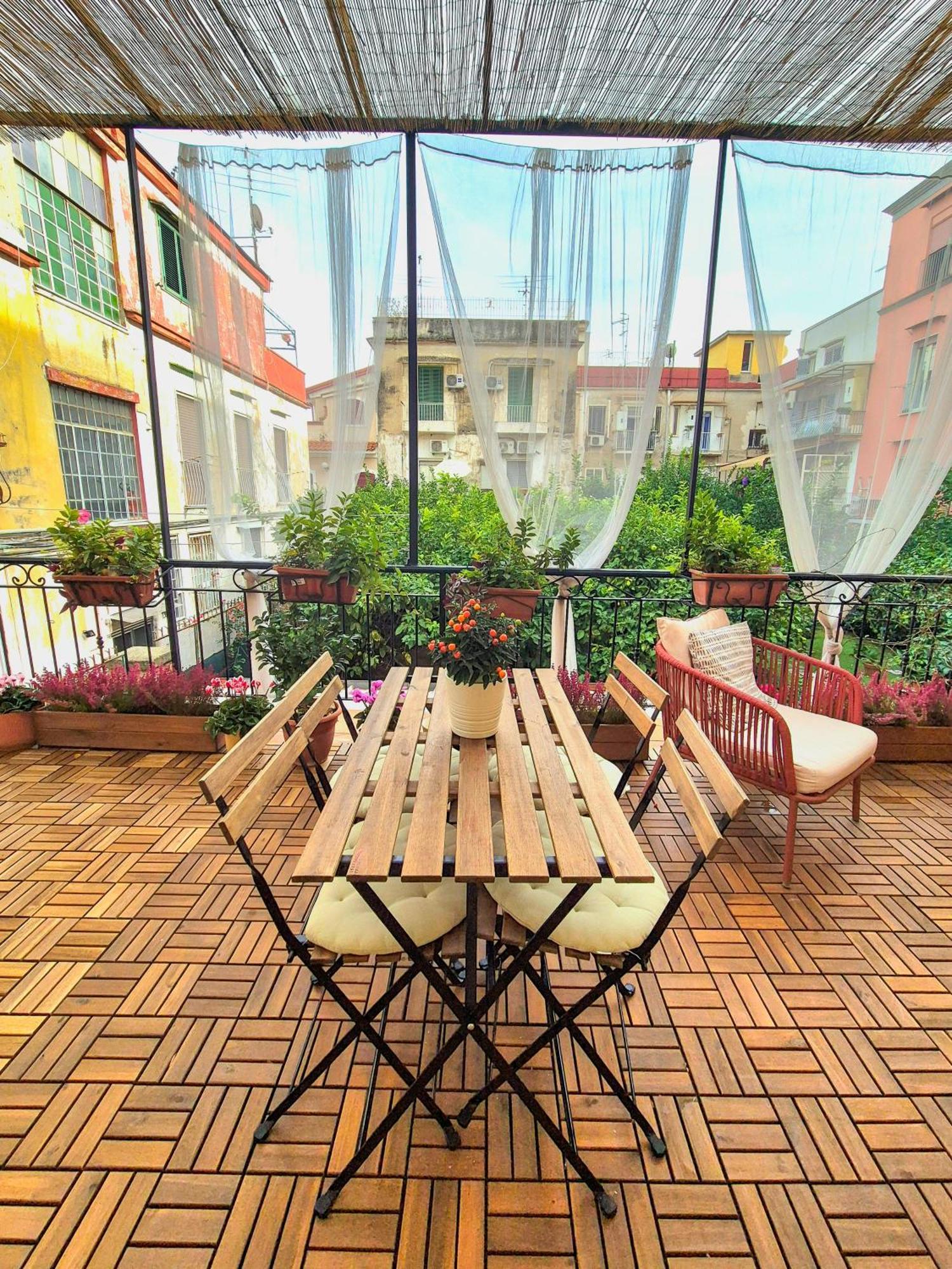 La Terrazza Al Museo Appartement Napels Buitenkant foto